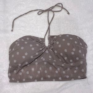 Hollister mesh halter bralette